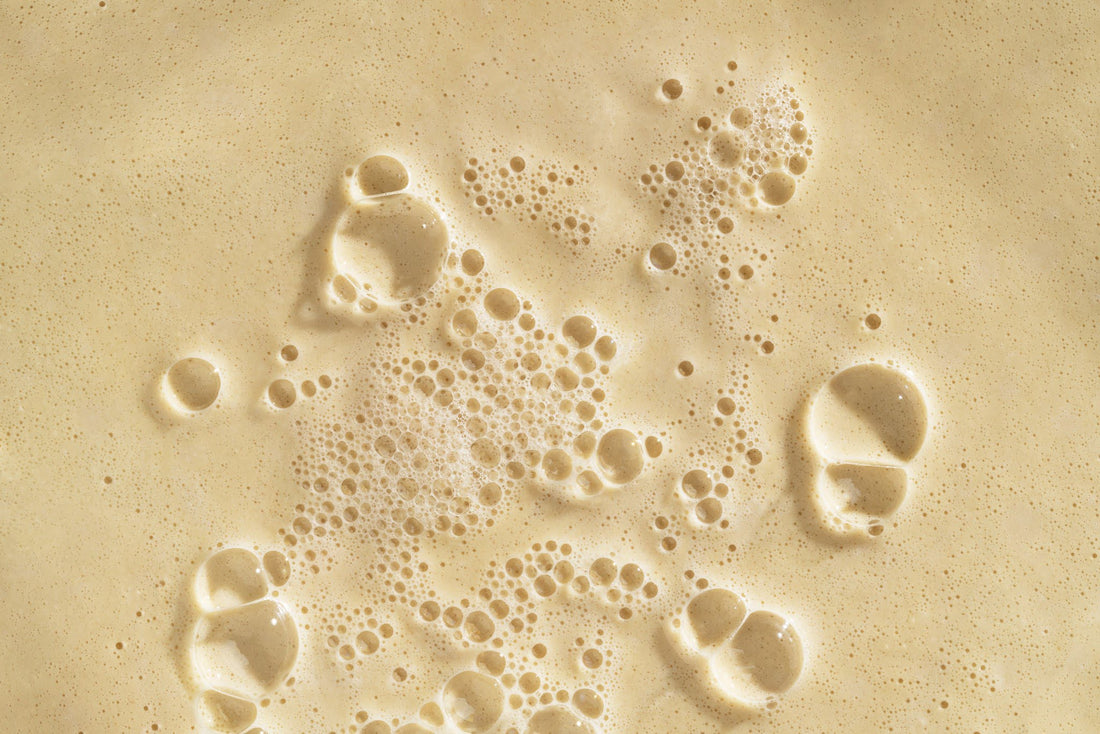 how we made a calming exfoliant