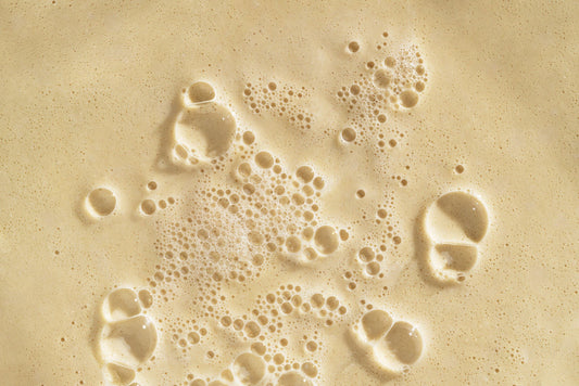 how we made a calming exfoliant