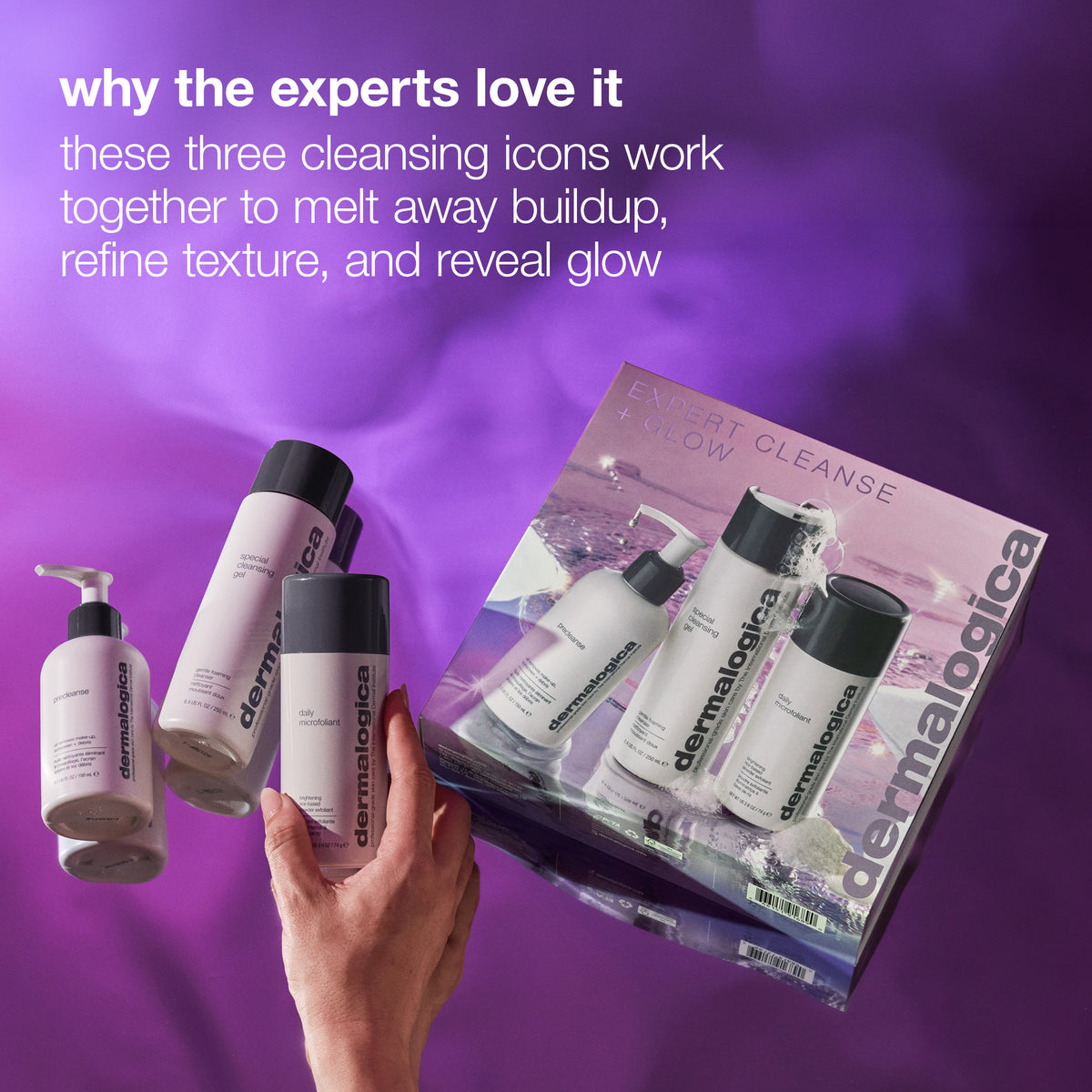 expert cleanse + glow (3 full-size)
