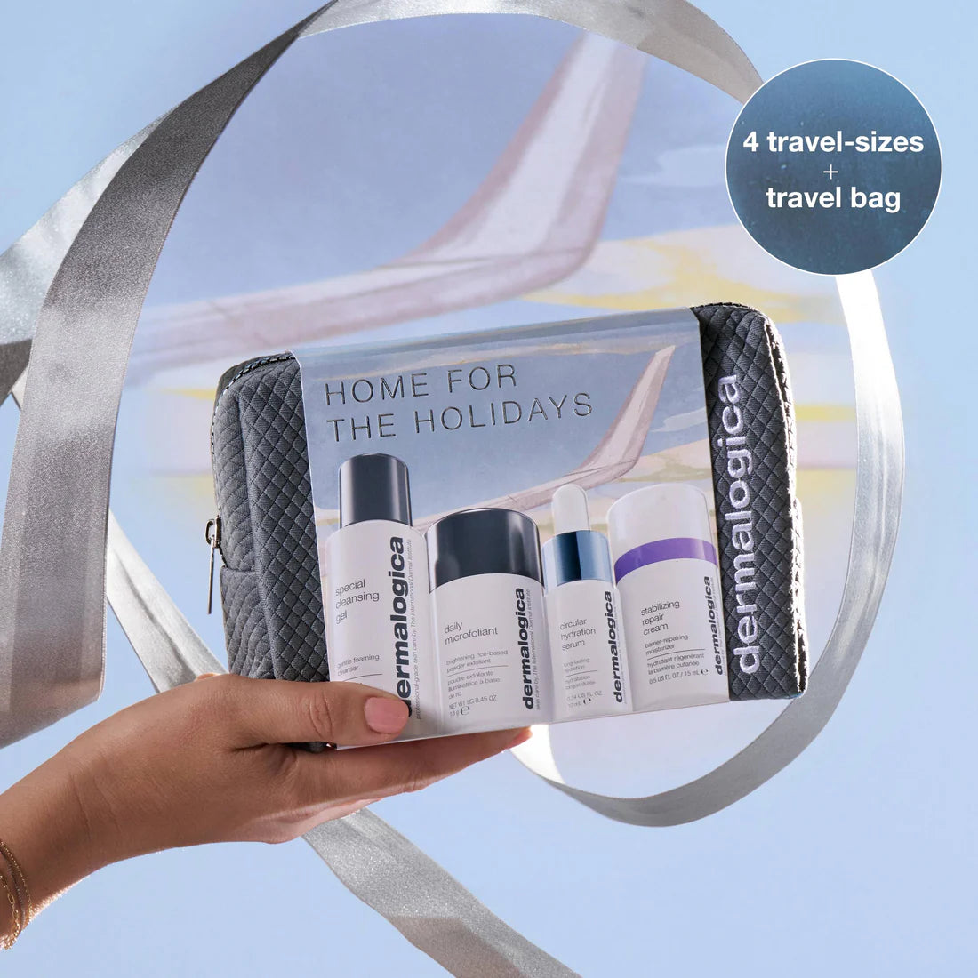 home for the holidays (4 travel-size + bag)