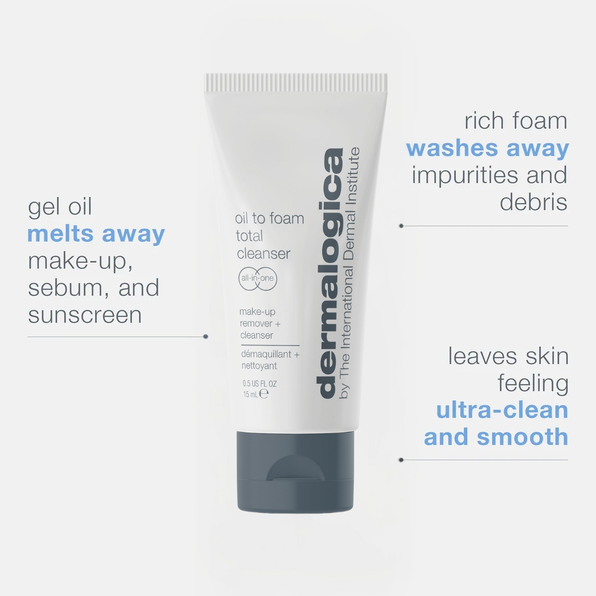 oil to foam total cleanser - 15 mL