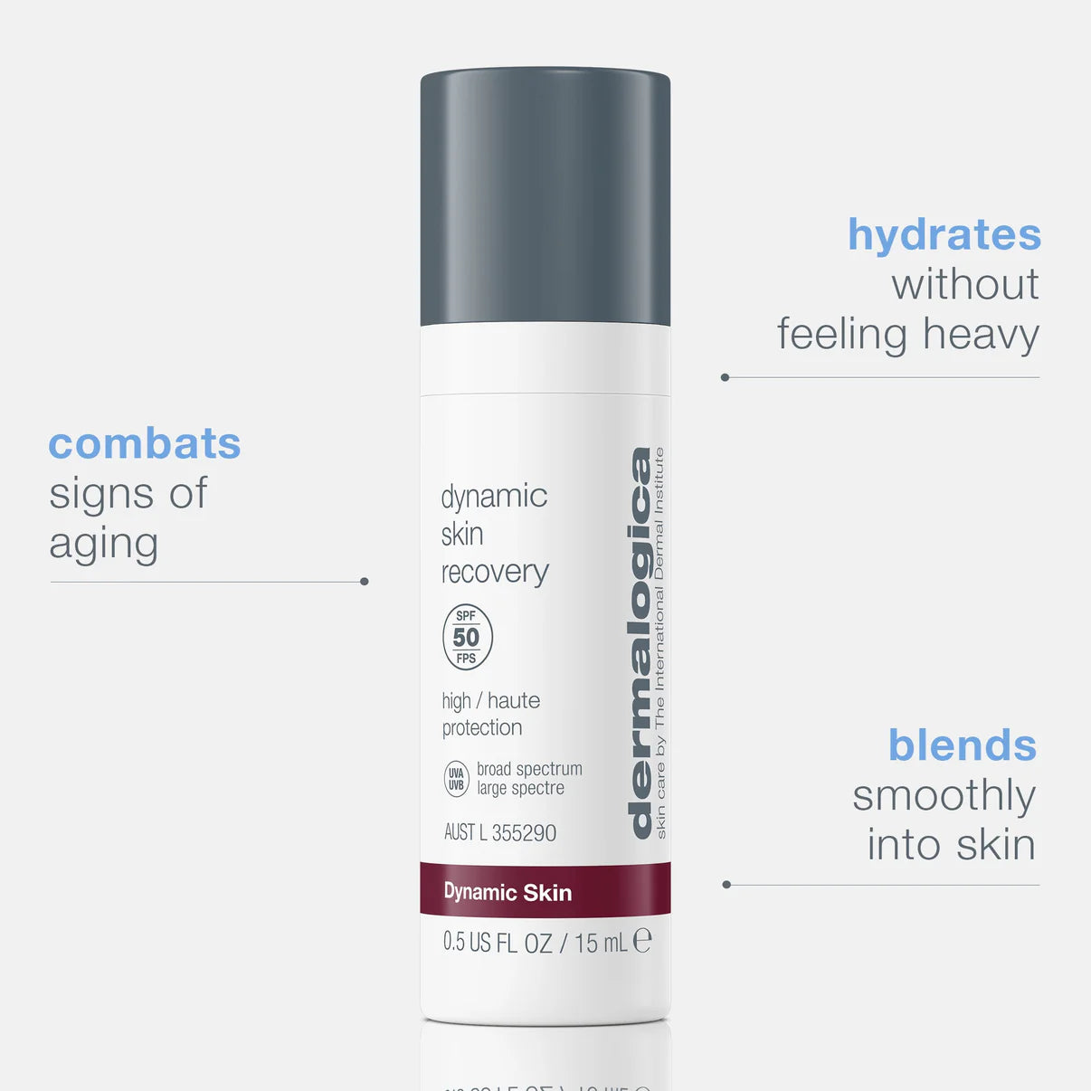 dynamic skin recovery spf 50 moisturizer travel size