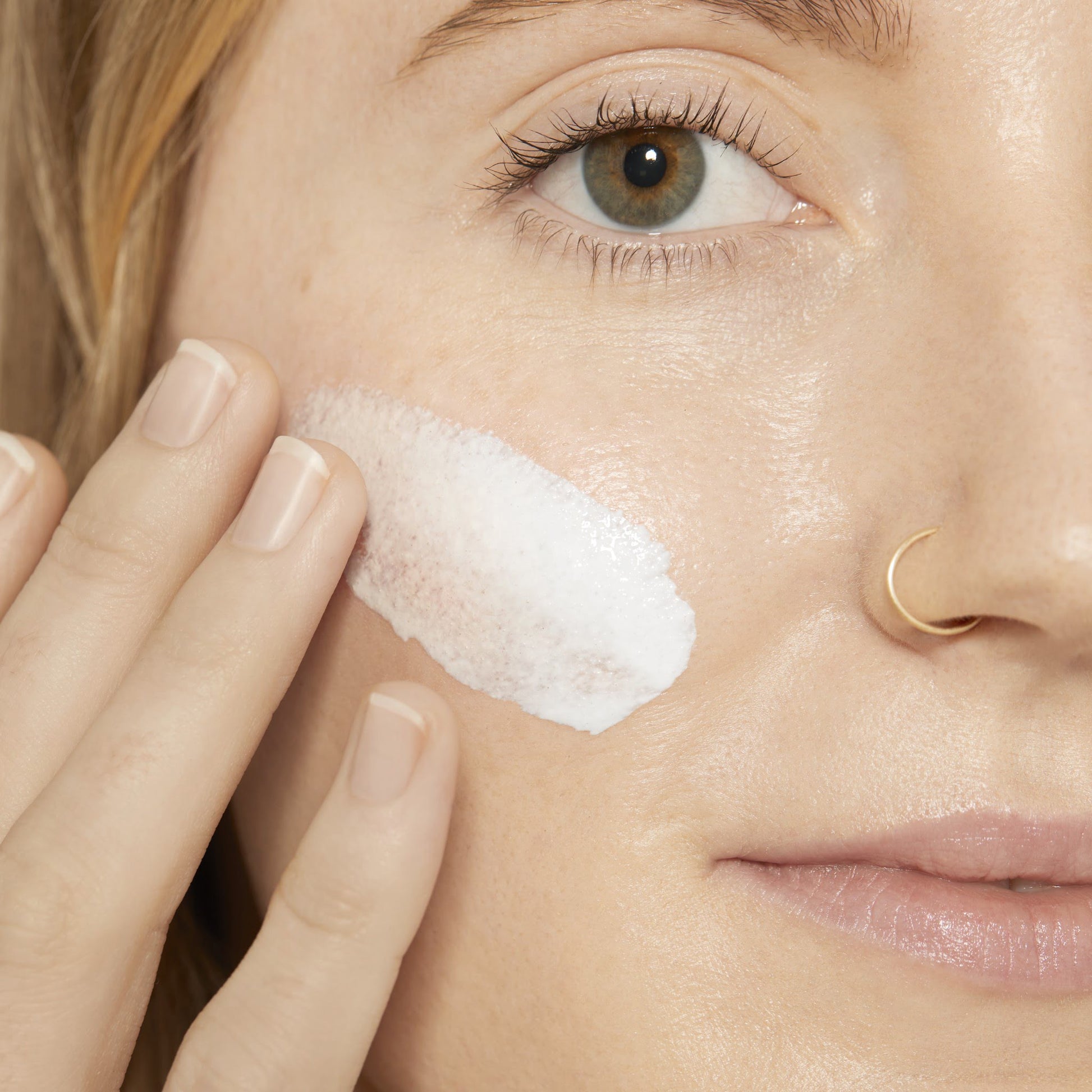 Shake before each use. Apply an even amount of product to face after moisturizing each morning. Can be worn alone or underneath make-up.